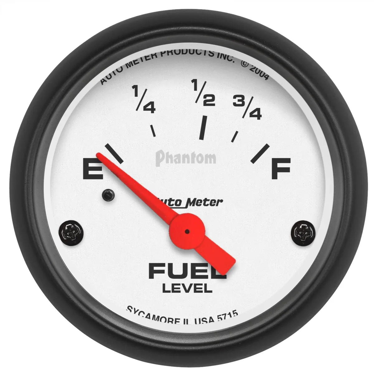 Gauge, Fuel Level, 2 1/16", 73OE to 10OF, Elec, Phantom product image