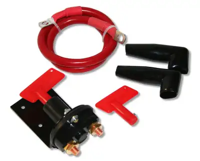 Bulldog Winch Master Power Shut-Off Kit Black Bulldog Winch