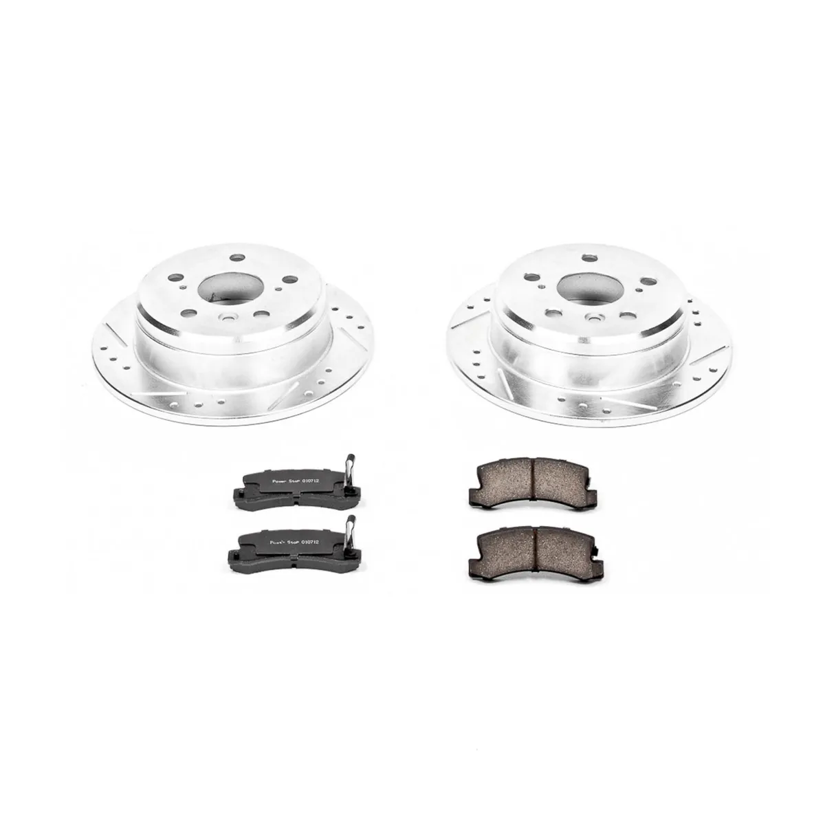 Z23 Evolution Sport Upgrade Kit: Drilled/Slotted Rotors; Carbon-Fiber Ceramic Pads W/Hardware product image