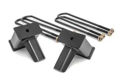 ReadyLift 5.0" Tall Tapered Block - 1-Piece Drive Shaft - 2017-2022 Ford Super Duty