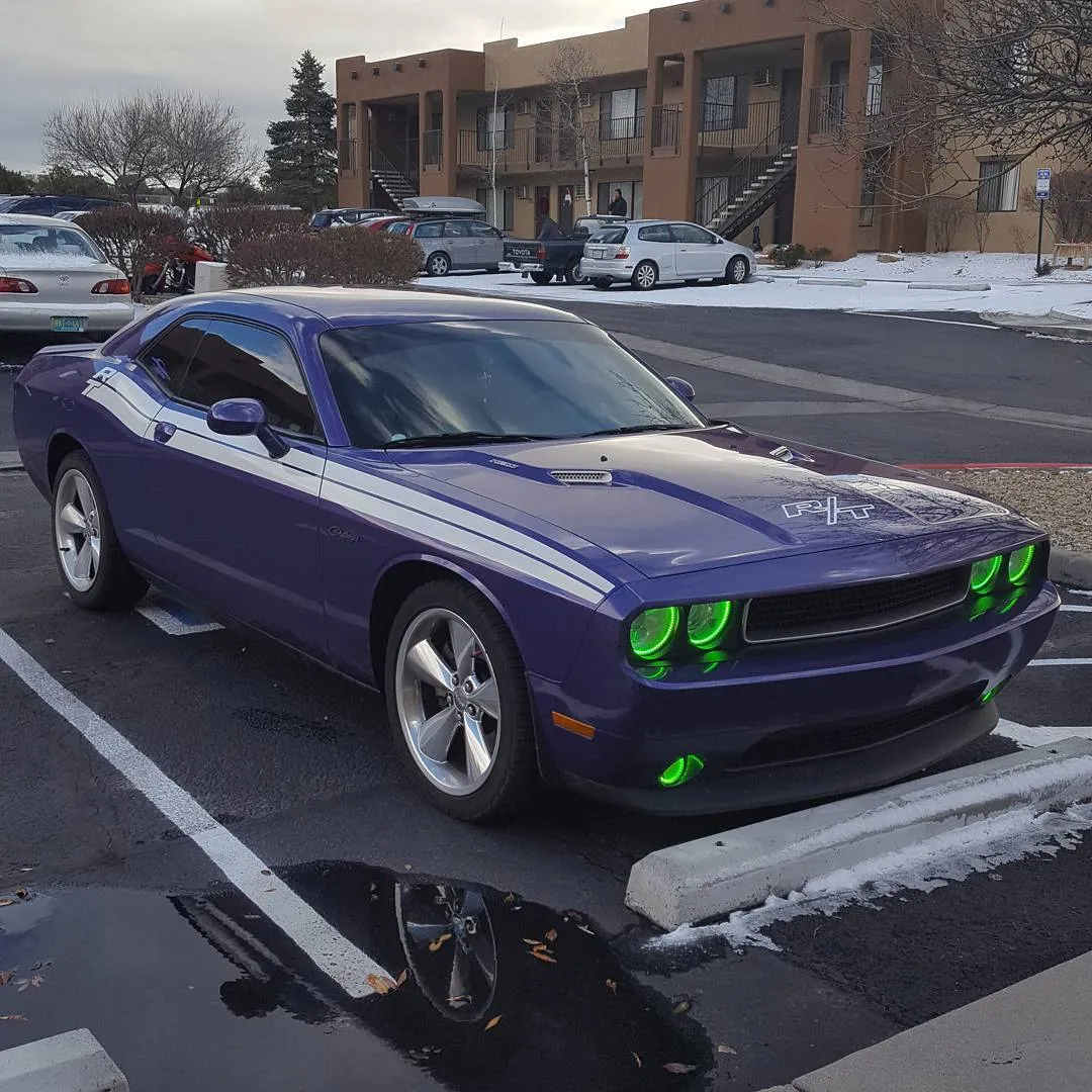 ORACLE Lighting 2008-2014 Dodge Challenger LED Headlight Halo Kit - Standard Mount product image