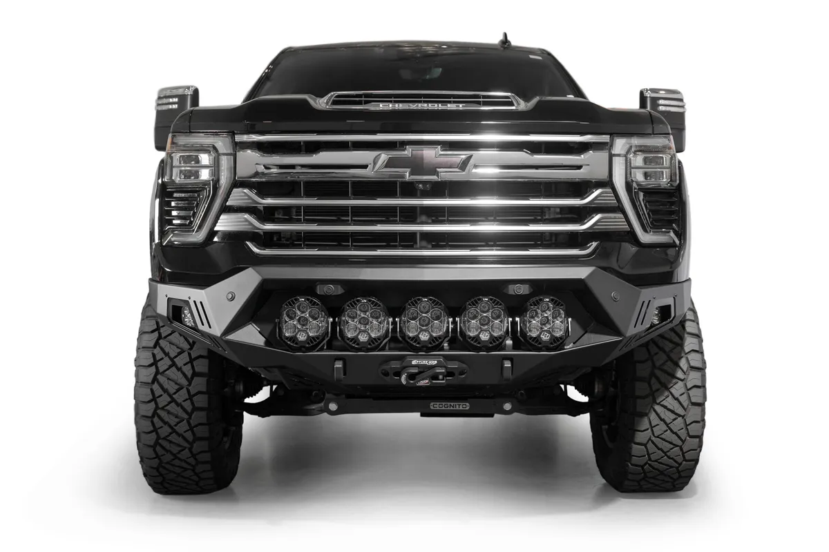 23c Silverado 2500/3500 Bomber HD Front Bumper W/ Winch Mount product image