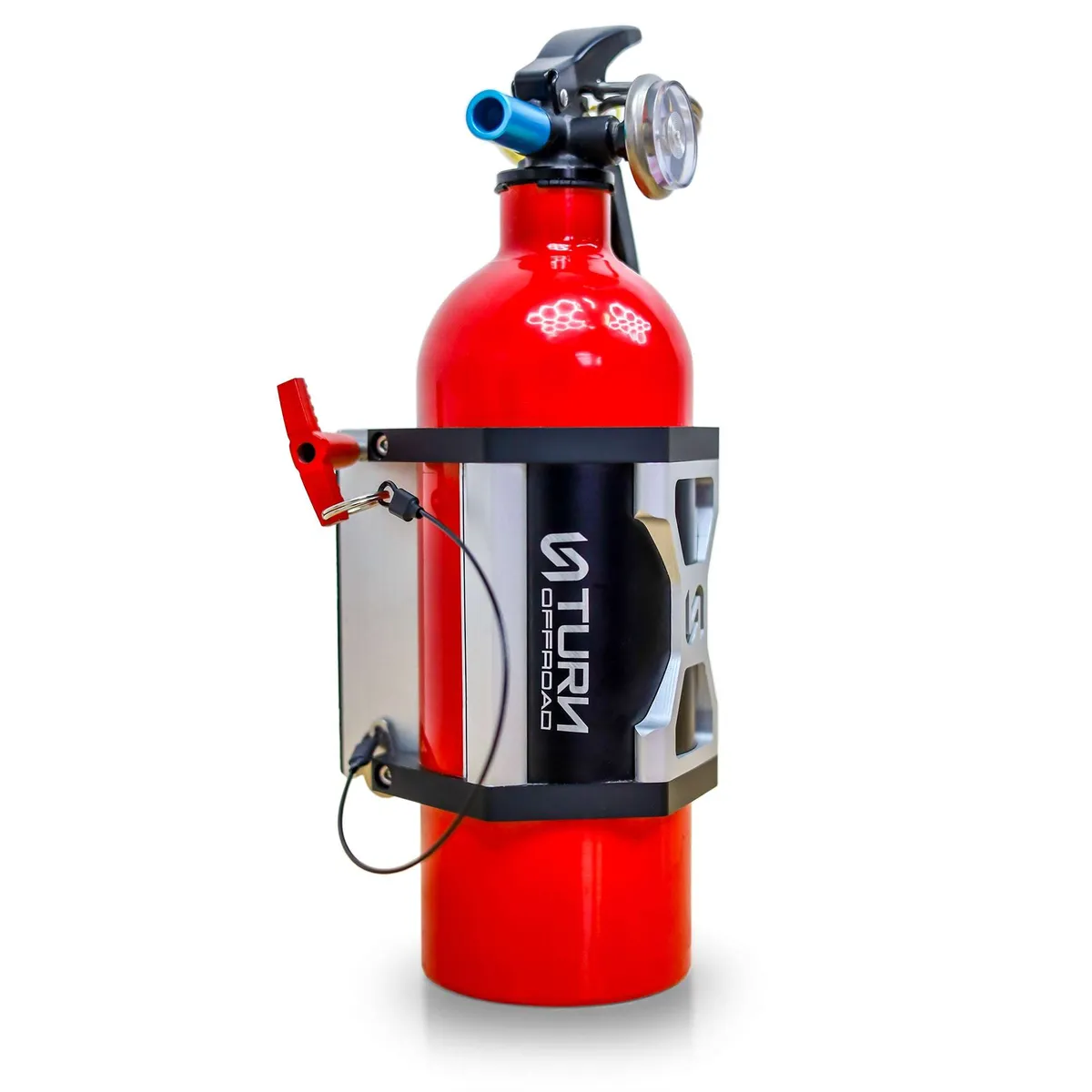 Quick Release Fire Extinguisher Mount | Universal Mount + L-Track Mounting Kit product image