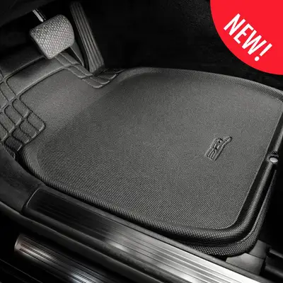 3D MAXpider U ACE 3D Universal Trim-To-Fit Floor Mat 777-2 4pcs Kagu Black Size M 2099AM-09-FR5