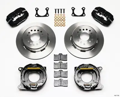 Wilwood Brakes Wilwood FDLI PS Park Brake Kit Big Ford 2.36in Offset