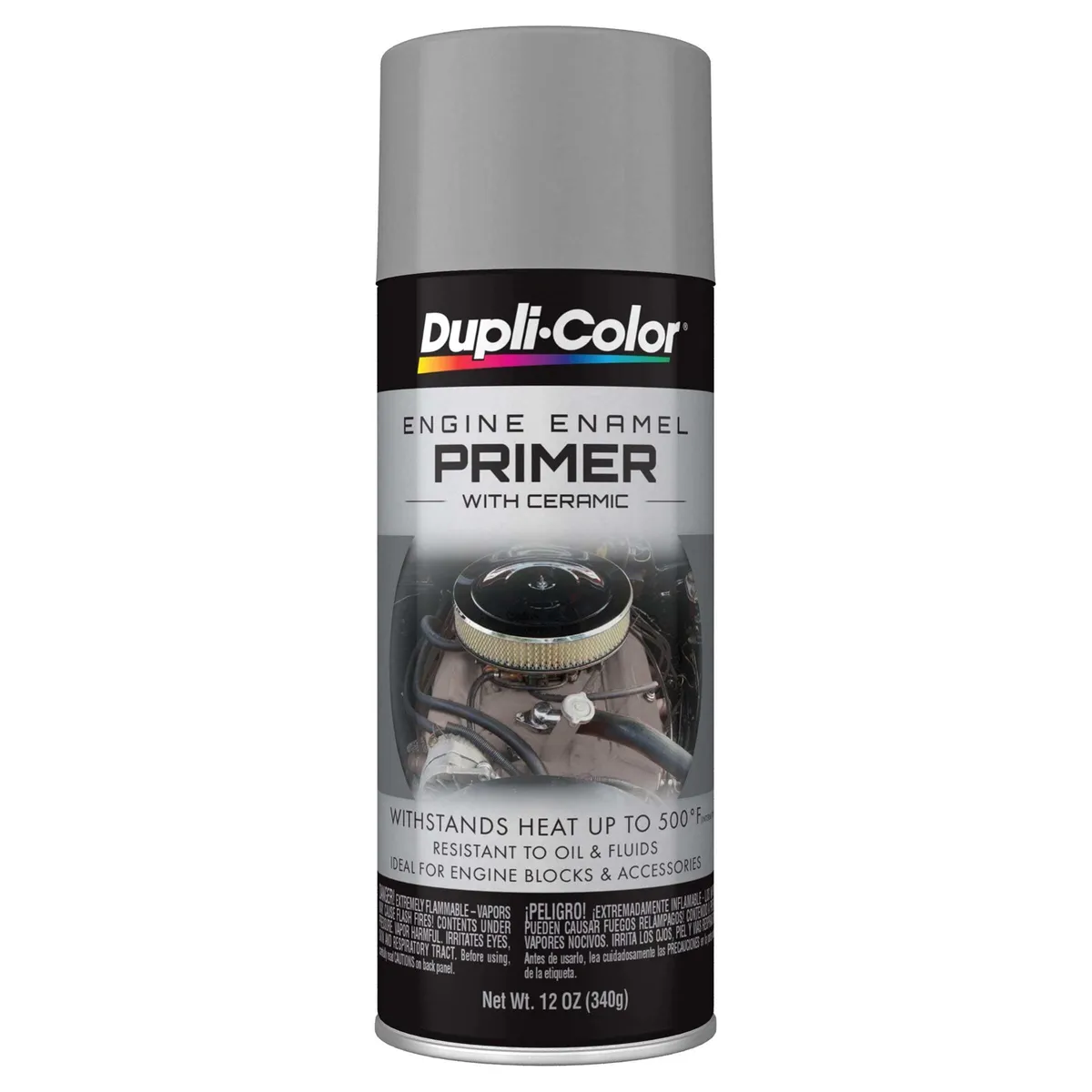 Engine Enamel With Ceramic; Gray Engine Primer; 12 Oz. Aerosol product image