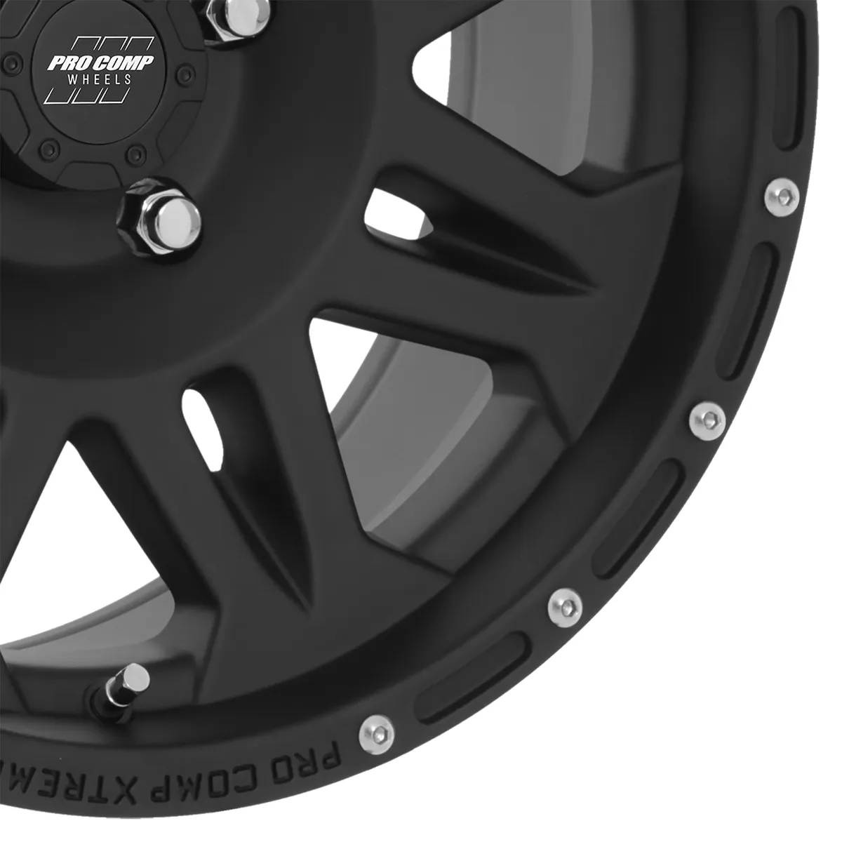 Pro Comp 7005-7973 Torq Matte Black 17x9 5x5 4.75BS Offset -6mm Cap P/N 8327041 product image