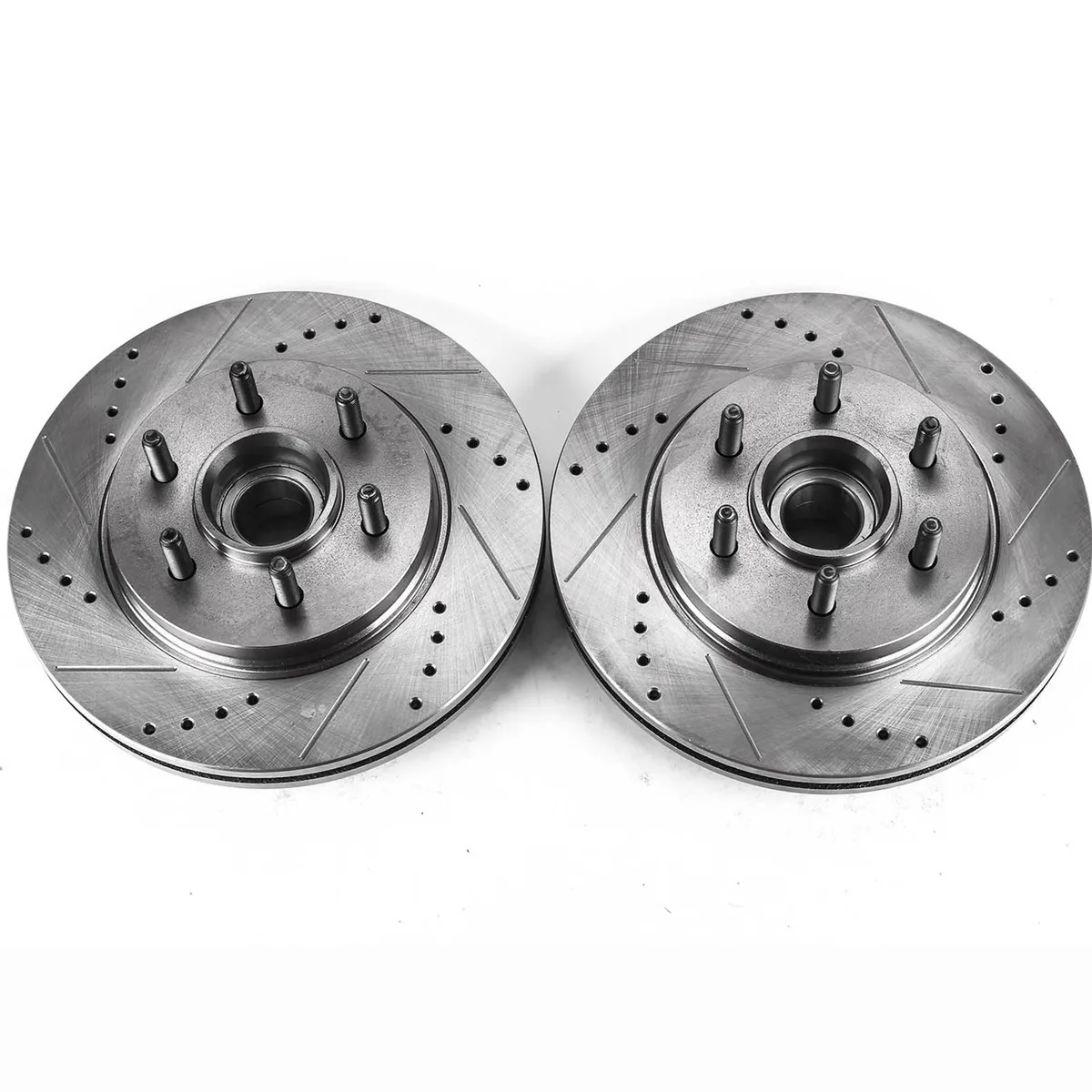 Drilledslotted Rotor Pair Front 2004 Ford F-150 2008-05 Ford F-150 2008-06 Lincoln Mark lt product image
