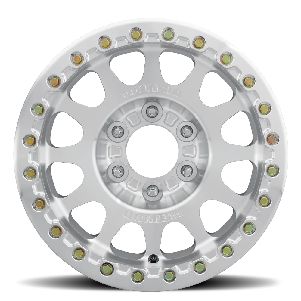 Method Race Wheels MR207 Beadlock 18x9.5 20mm Offset 6x6.5 108.71mm Centerbore Machined - Raw Race Drilled w BH-H24125-38 MR20789570320BR product image