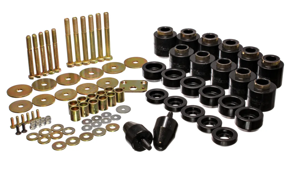 Body Mount Set W/Hardware1in Liftblkperformance Polyurethane product image