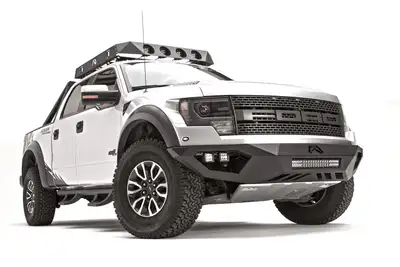 Fab Fours 1014 Raptor Vengeance Front Bumper w/ no Guard Matte Black