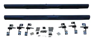 Crown Automotive Jeep Replacement RT Off-Road - Metal Black Side Steps