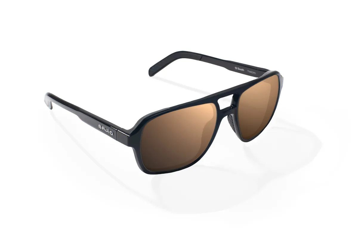 12 South Gray pc Whiskey Fade Gloss Sunglasses product image