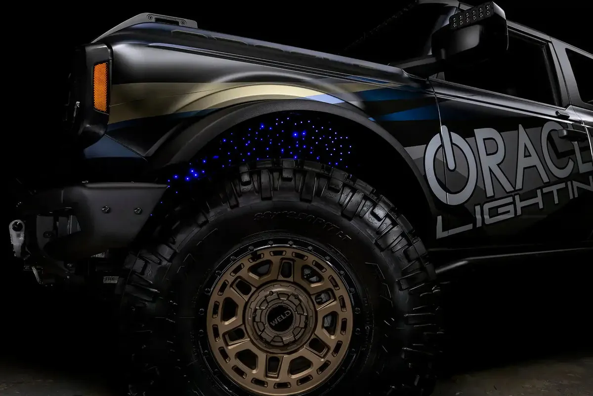 Oracle Lighting Fiber Optic Wheel Liner Colorshift® Rgb+w Kit - 40w Led/ 600 Fibers product image