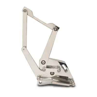 Eddie Motorsports Billet Hood Hinges Polished