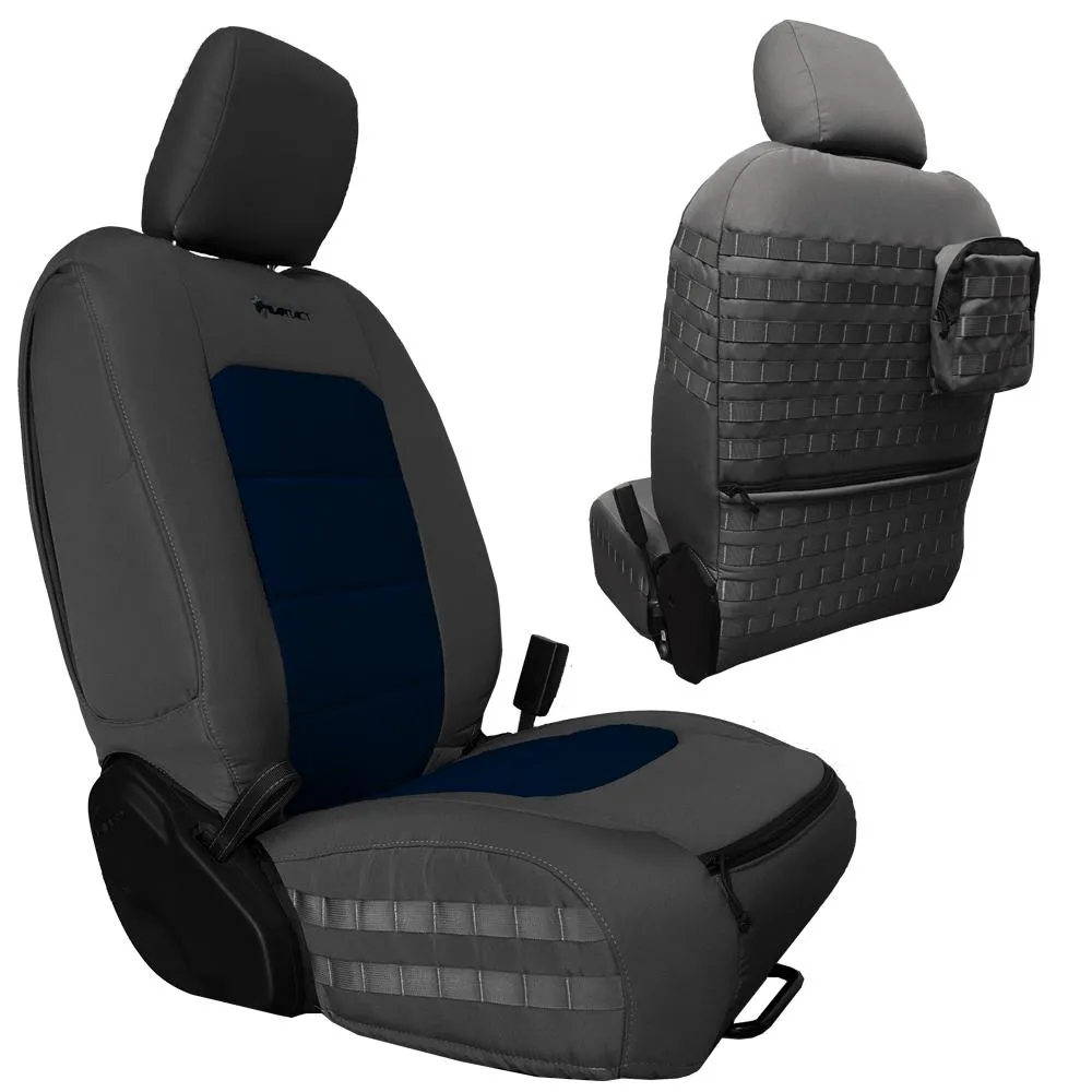 Tactical Seat Covers for Jeep® Wrangler JL & JLU 2024+ (NOT for Mojave or 392 Edition) Front Pair | Bartact® product image