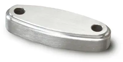 Lokar Throttle Pedal Spacer; Chrome Finish; Fits w/Steel Spoon Throttle Assemblies; 0.5 in.; Billet Aluminum;