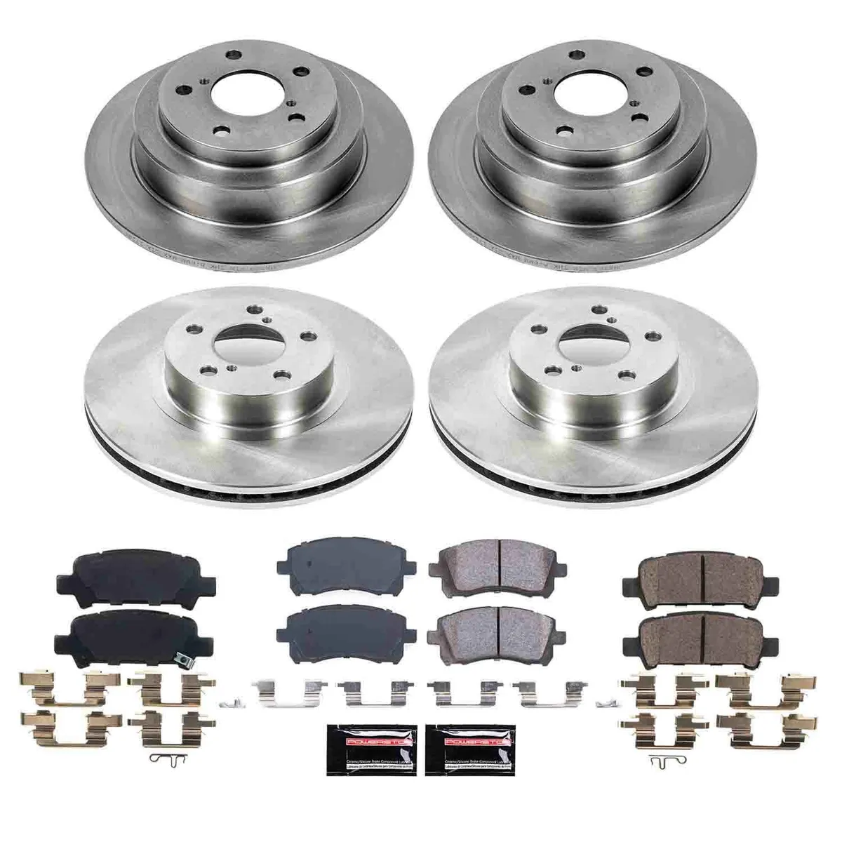 Autospecialty Brake Kit fr 1998-2002 Subaru Forester 1999-2001 Subaru Impreza product image