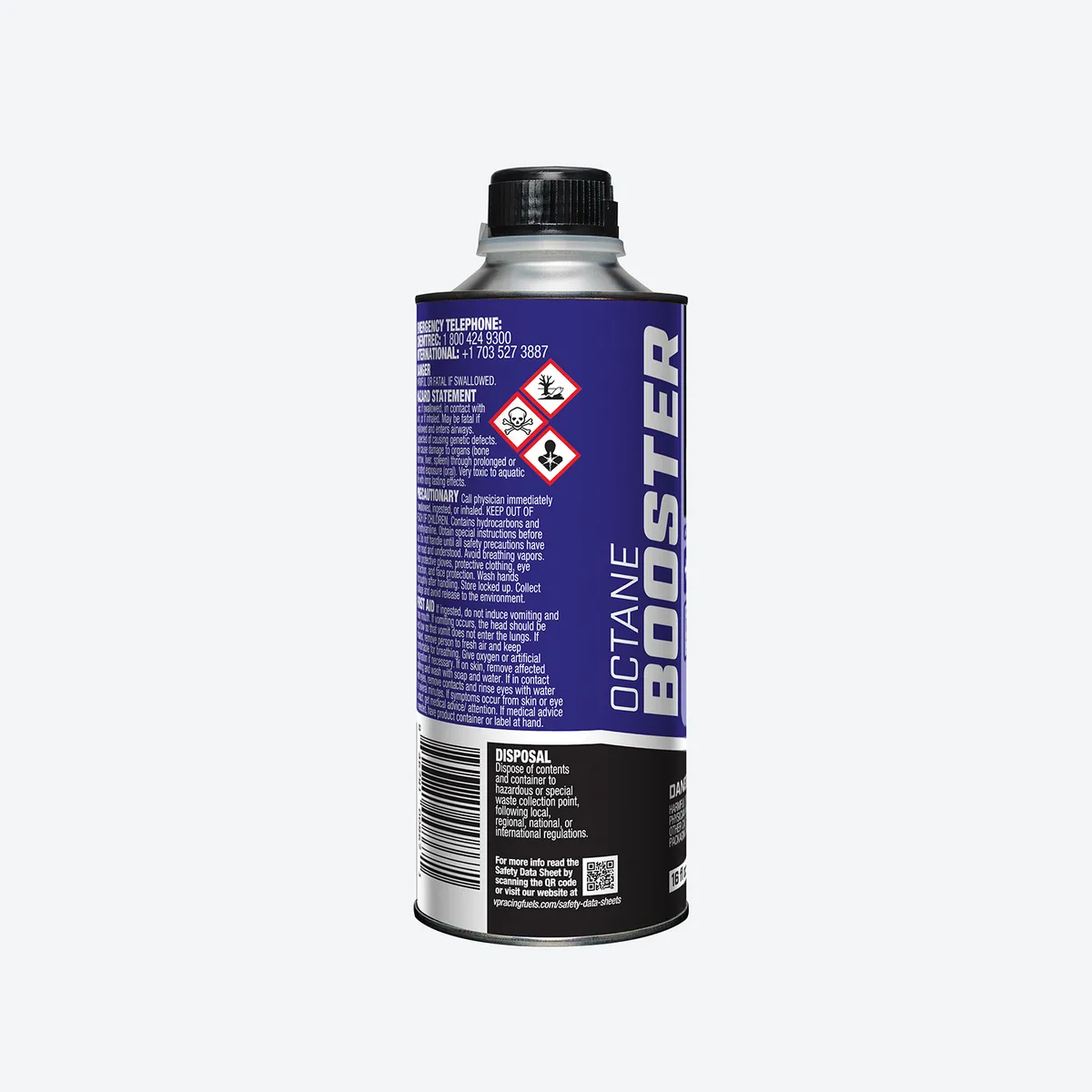 vp Racing Fuels 28555 Octane Booster Unleaded 16 oz product image