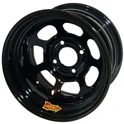 Aero Race Wheels Wheel 13x8 3in 4.50in BC Black w/Bead Humps
