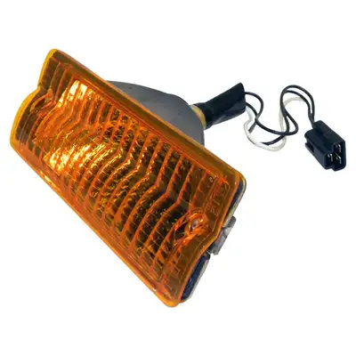 Crown Automotive Jeep Replacement Crown Automotive Jeep Replacement J5460106 Right Front Parking Lamp for Jeep 76-91 SJ, J-Series, Incl. Lamp, Bulb & Harness