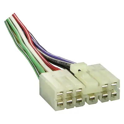Metra Electronics TURBOWire; Wire Harness; Plugs Into Car Harness At Radio; For Power/4-Speaker;