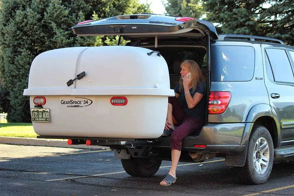 GearSpace Slideout Cargo Carrier -Light Gray product image