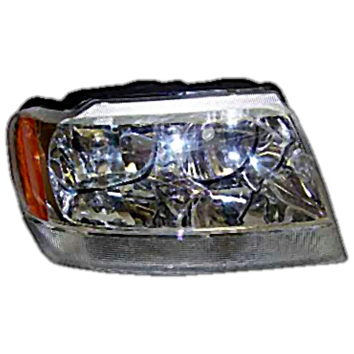 Head Light Assembly; Right; Fits 2001-2004 Jeep WG Europe Grand Cherokee; w/LHD; Sport And Premium Models; w/o Leveling System; Incl. Bulbs/Harness; product image