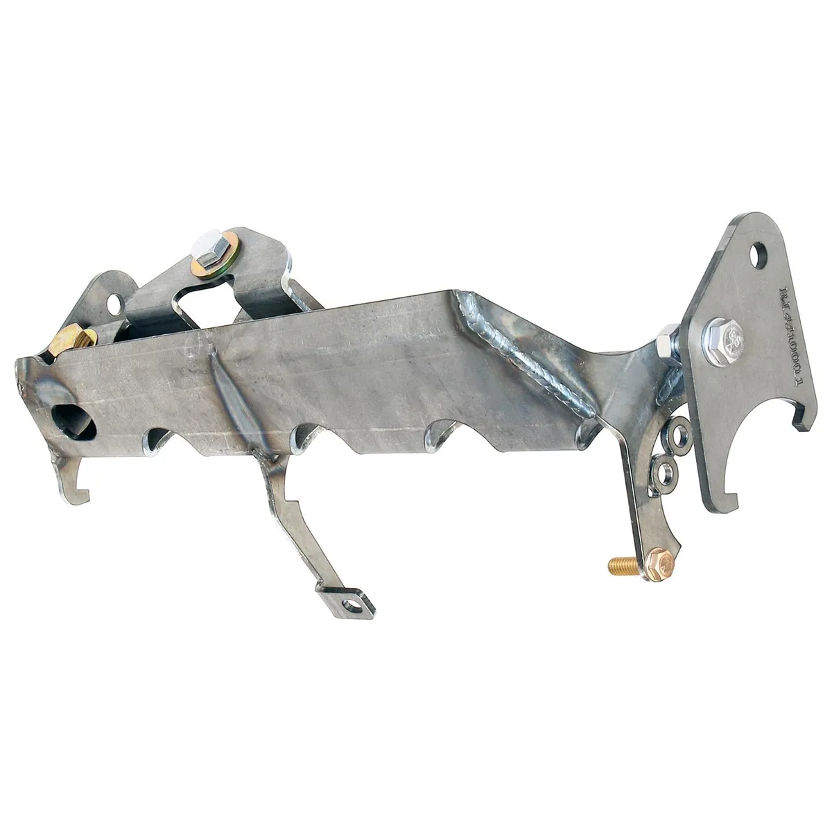 Trac Bar Relocation Brackets; High Steer; Front Trac Bar Relocation; Ram Assist Steering Mount Axle Bracket; product image