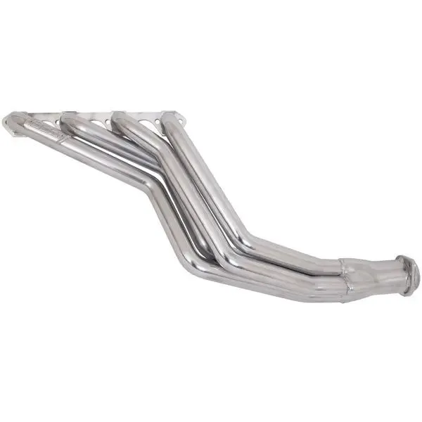 Ford Mustang 5.0L 1-5/8 Long Tube Exhaust Headers Polished Silver Ceramic 79-93 product image