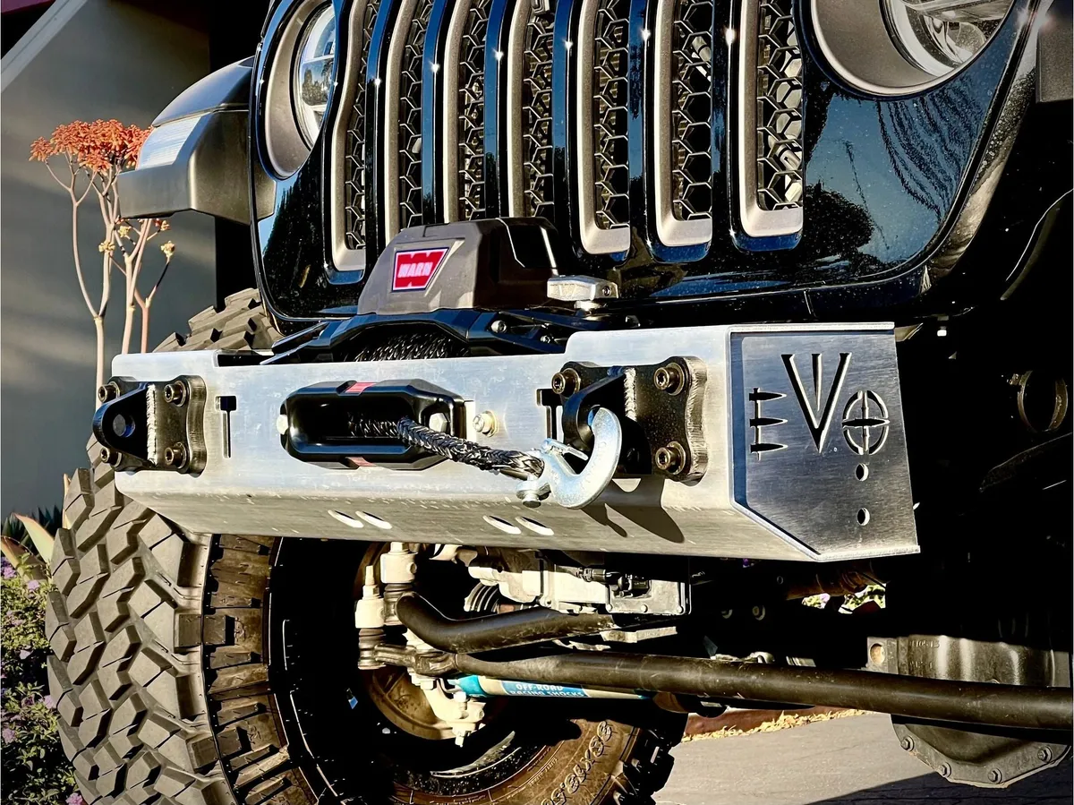 Quarter Pounder Front Winch Bumper For Jeep Wrangler & Gladiator Jk/Jl/Jt product image