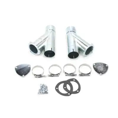 Patriot Exhaust Patriot Exhaust H1132 Exhaust Cut-Out Hookup Kit 3 Inch Pair