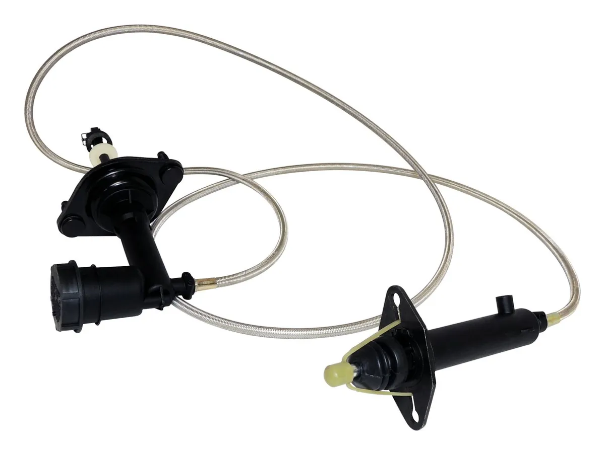 Clutch Hydraulic Assembly; Right Hand Drive; Incl. Clutch Master Cylinder/Slave Cylinder/Hose/Push Rod/O-Ring; product image