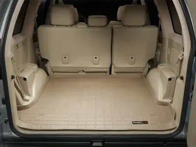 Weathertech 2003 + Lexus GX470 Tan Cargo Liners / 2003 + Toyota Prado Tan Cargo Liners