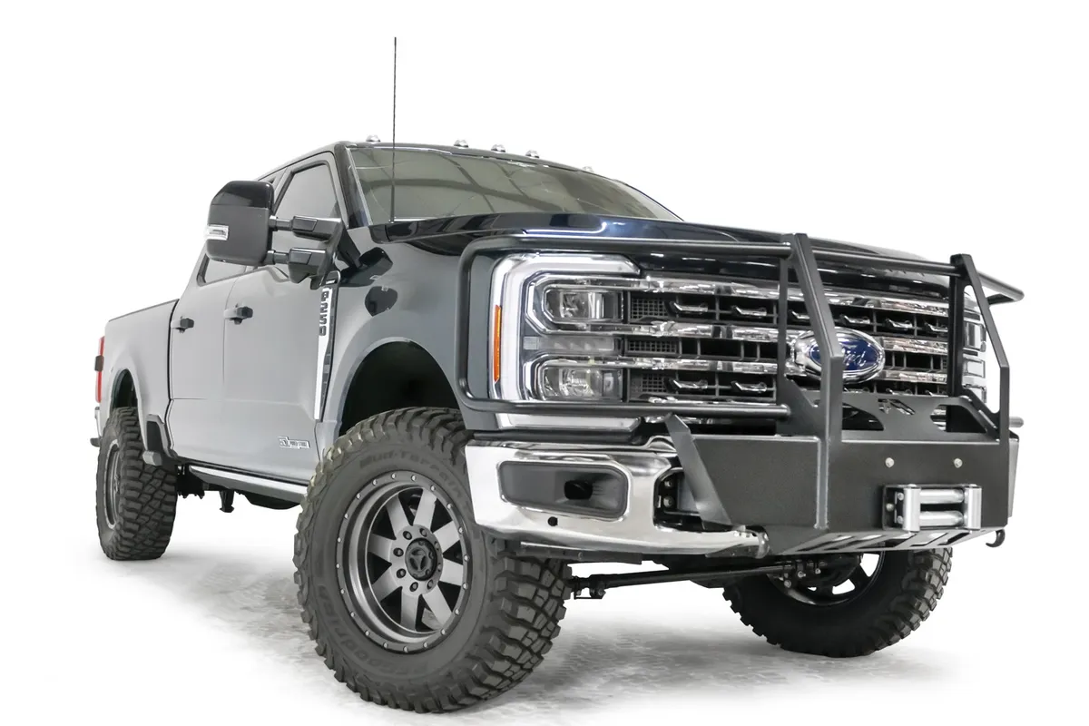 23c F250/F350 Winch Mount Bumper w/ Full Grill Guard product image