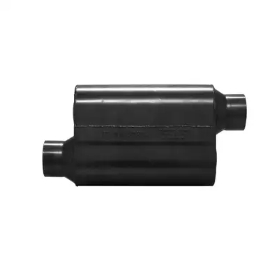 Flowmaster Super 40 Series Muffler, 3.50" IN (O) / OUT (O): ea, 16 Gauge 409S Stainless Steel