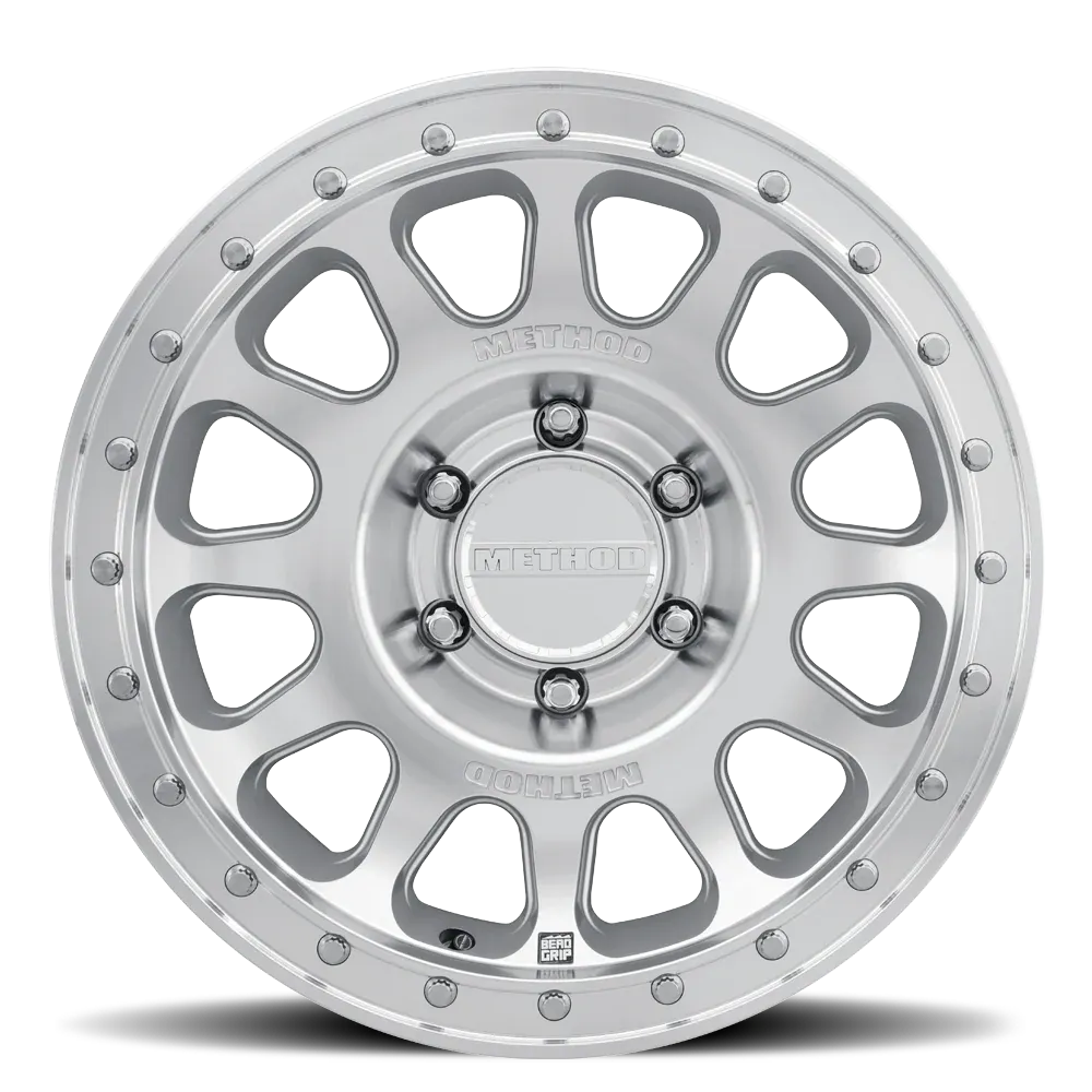 Method Race Wheels 709 HD Series Bead Grip Wheel, 18x9 6x5.5 12mm - Matte Black - Bronco 2021+ product image