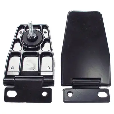 Crown Automotive Jeep Replacement Crown Automotive Jeep Replacement 5013723AB Liftgate Hinge for Select Jeep 1987-2006 YJ, TJ Wrangler w/ Hardtop, Black