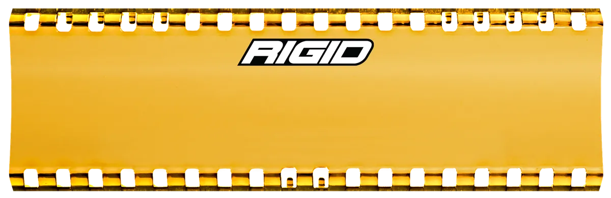 RIGID Industries 105863 Light Cover For 6 Inch SR-Series LED Lights, Amber, Single product image