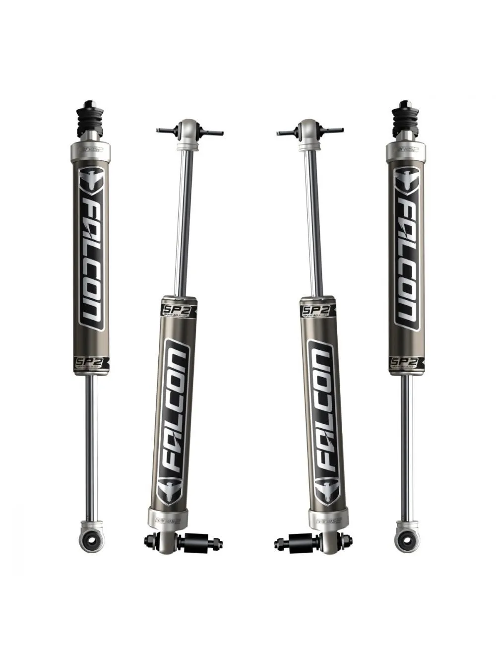 TeraFlex Teraflex Falcon SP2 2.1 Monotube Shock Kit - 3in to 3.5in Lift - JK 4dr