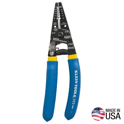 Klein Tools Solid And Stranded Copper Wire Stripper And Cutter