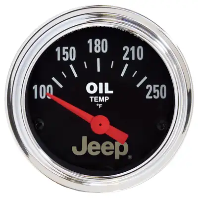 AutoMeter 2-1/16 In. Oil Temperature, 100-250 Fahrenheit, Jeep