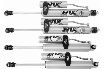 FOX Offroad Shocks Fox Front and Rear Shocks w/Remote Reservoir 1.5-3.5in Lift - JK