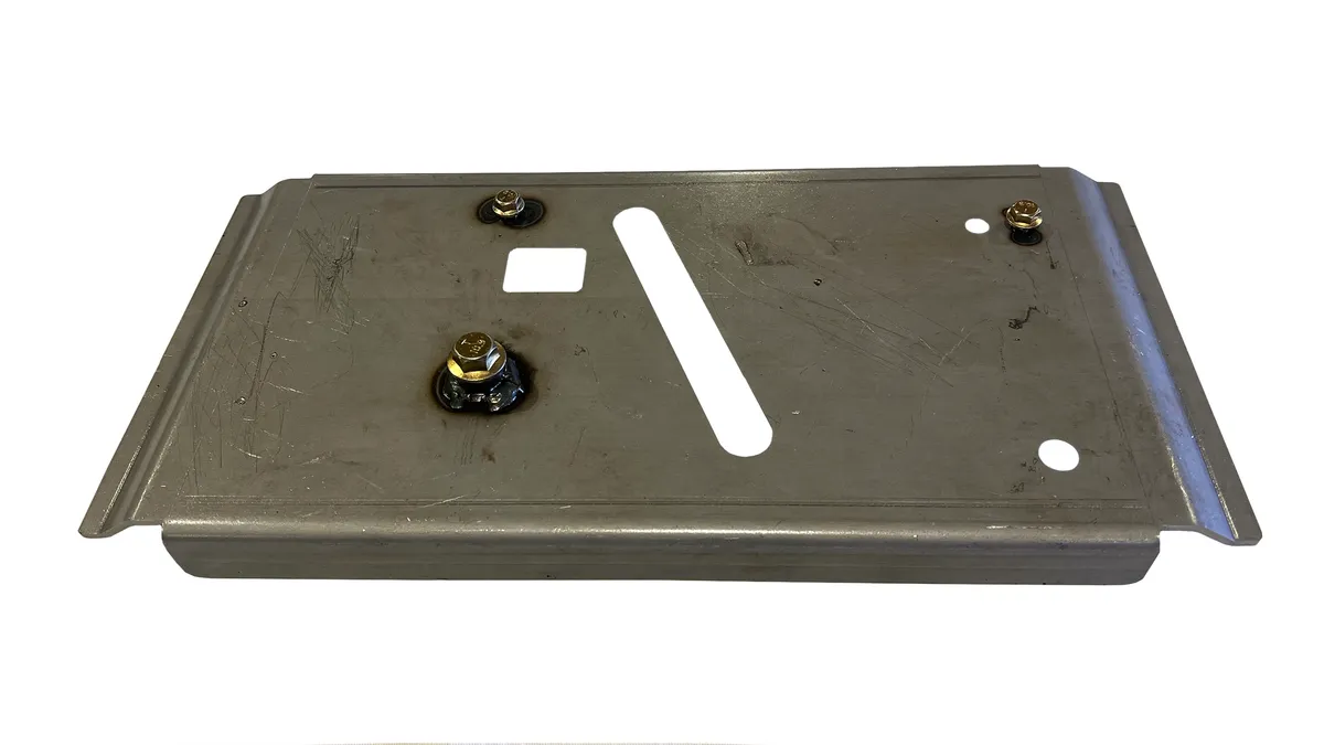 Rust Buster 2007-2013 Chevy Silverado / GMC Sierra 1500 Spare Tire Plate RB7342 product image