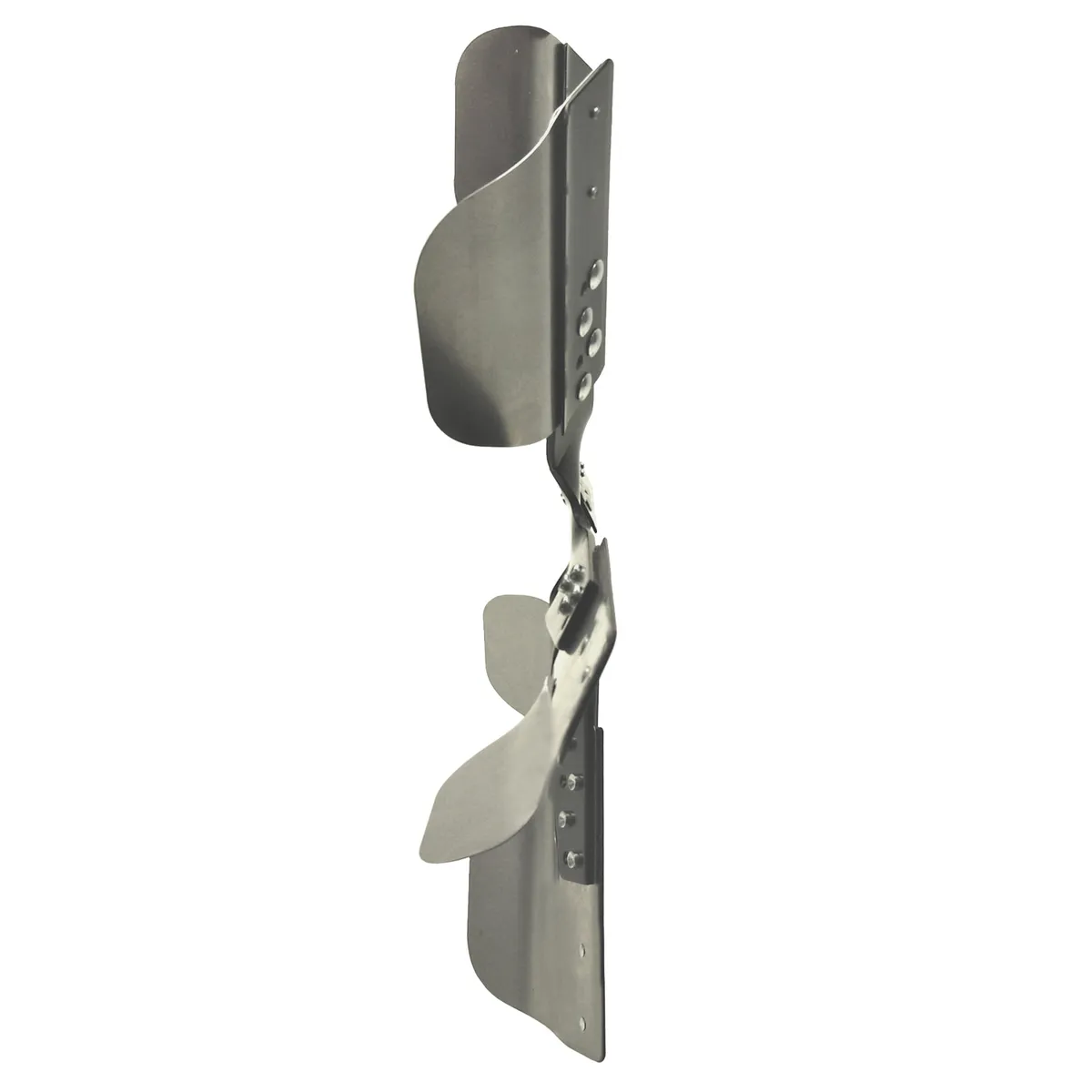 17 Heavy Duty Stainless Steel Standard Rotation Flex Fan, Black Hub product image