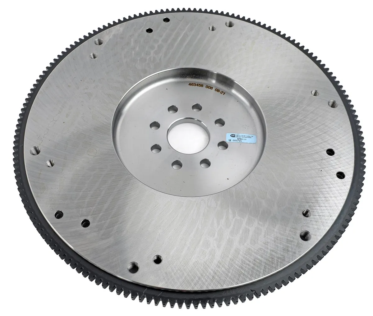 McLeod 463458 Flywheel: Steel: Ford: 1996-04 4.6L: 2011-17 3.7L,5.0L: 8 Bolt: 164T: 20 Lbs product image
