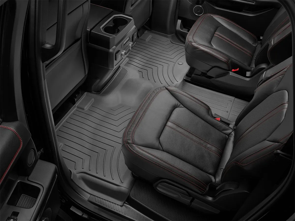 FloorLiner™ DigitalFit®; Black; Rear and Third Row; product image