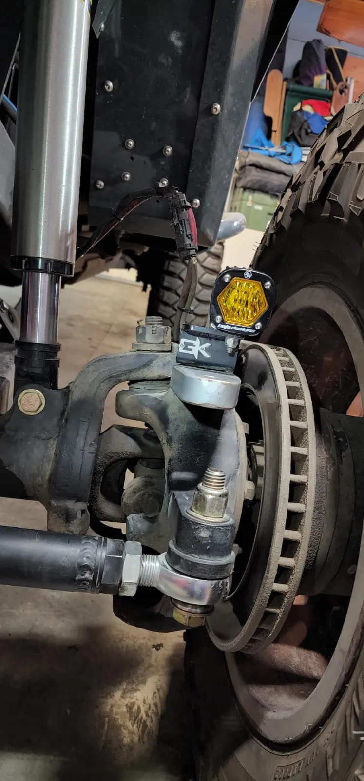 DynaTrac Prorock 60 Steerable Knuckle Pod Light Mounts product image