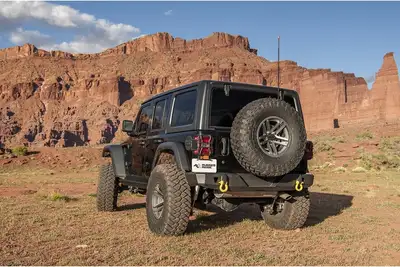 Rugged Ridge Hd Bumper Rear; 1819 Wrangler Jl