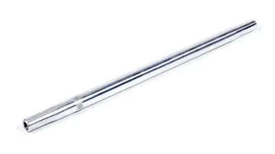 M and W Aluminum Products Radius Rod Polished 1/2 ODx5/16x .083 Wall 9in